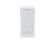 Dispenser Carta Igienica Interfogliata, in ABS, Colore Bianco Trasparente, bianco trasparente