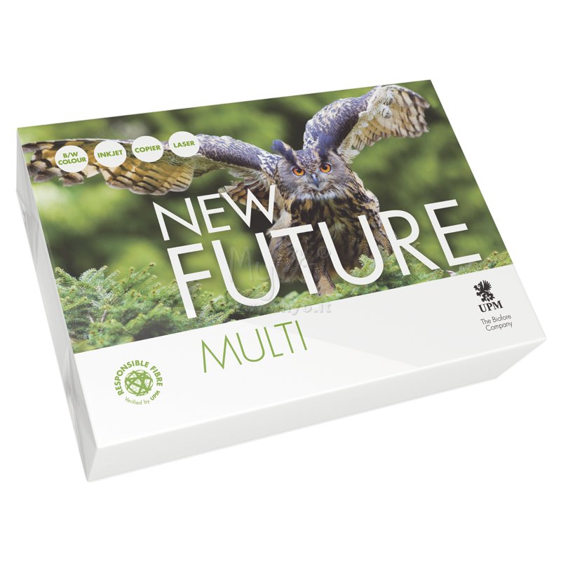 Carta New Future Multi per Fotocopie, Stampanti, A5, 80 g, 500