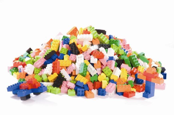 Costruzioni in Plastica, Multi Forme e Colore