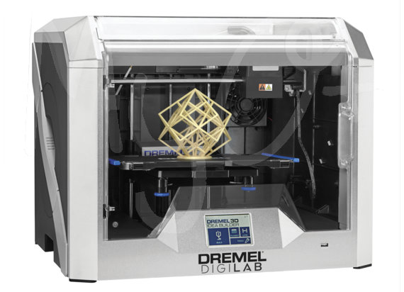 Stampante 3D Modello 3D45E ad Alta Qualità, Risoluzione Fino a 300 Micron, Touch Screen a Colori