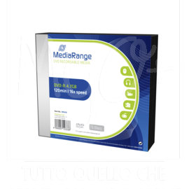 DVD-R Mediarange 120 Min. 4.7 GB 16X Slim CF.5PZ, dvd+r slim