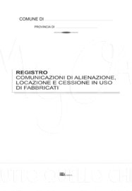 COMUNICAZIONI DI ALIENAZIONE, LOCAZIONE E CESSIONE IN USO DI FABBRICATI, 096555