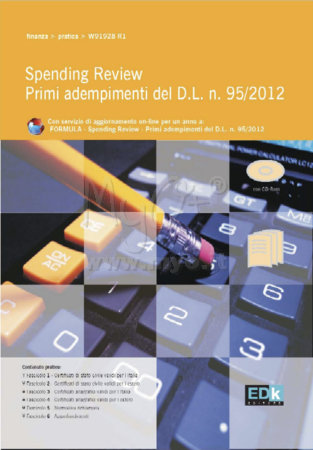 SPENDING REVIEW – PRIMI ADEMPIMENTI DEL DL 95/2012