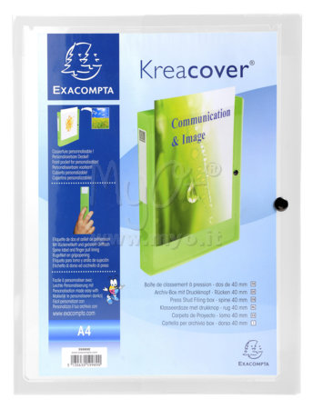 Portaprogetti Personalizzabile con Bottone Kreacover