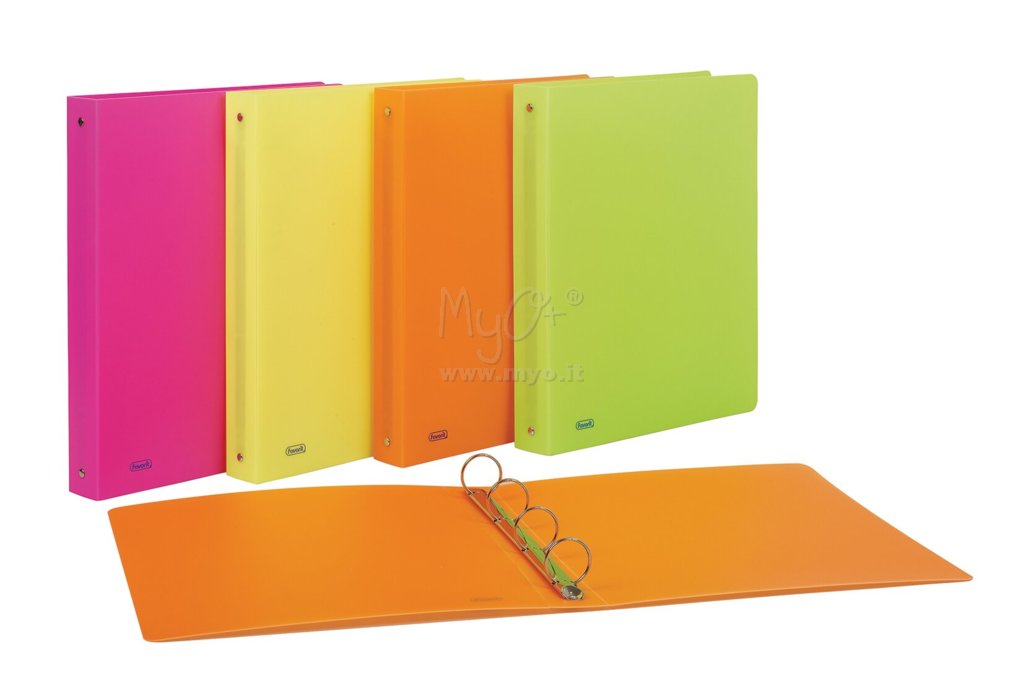 Quaderno ad Anelli, Disponibile in Diversi Colori Neon acquista in MyO  S.p.a. Cancelleria forniture per ufficio