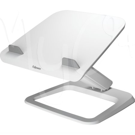 Supporto per laptop Hana, con Alzata a Gas, Sistema Ordinacavi, Disponibile nei Colori Bianco e Nero