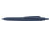 Penna a Sfera a Scatto Reco, Realizzata al 92% in Plastica Riciclata, Disponibile in Colore Nero e Blu, blu
