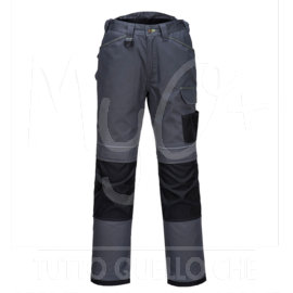Pantaloni Invernali da Lavoro PW3 Grigio/Nero
