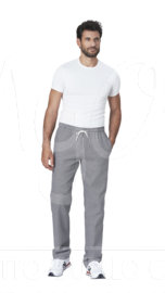 Pantalone Cuoco Bianco Unisex Uomo/Donna Step One