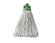 Mop Ecologico, con Fibre 100% di Cotone Riciclato, fettucce cm 34