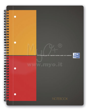 Notebook, Quaderno per Appunti con Rilegatura a Spirale