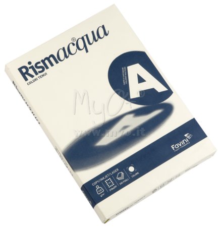 Carta Rismacqua per Fotocopie, Stampanti, A4, 140 g, 200 Fogli