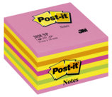 Post-it® Cubi, Blocco da 450 Foglietti, 76 x 76 mm, rosa neon