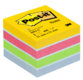 Post-it® Notes Minicubo, 400 Fogli, Vari Colori, ultra color