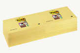 Post-it® Super Sticky, Foglietti Riposizionabili, 12 Blocchi, Varie Dimensioni, 76mm x127mm