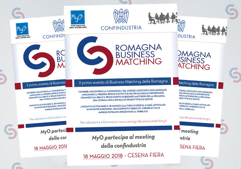MyO partecipa al Meeting della Confindustria! 18 Maggio 2018 - Cesena Fiera