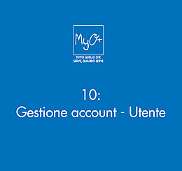 10 - Gestione account - Utente